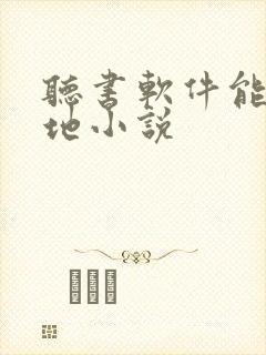 听书软件能听本地小说