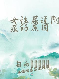 女性尿道附近长痘的原因