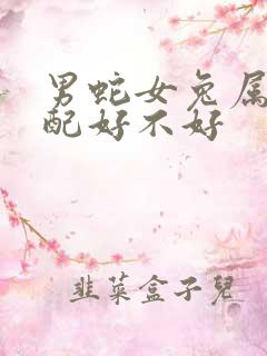 男蛇女兔属相婚配好不好