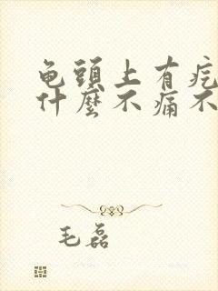 龟头上有疙瘩是什么不痛不痒