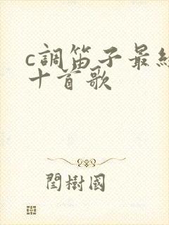 c调笛子最经典十首歌