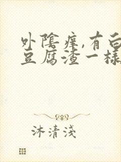 外阴痒,有白色豆腐渣一样的东西