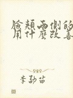 脸颊两侧的痘坑用什么改善