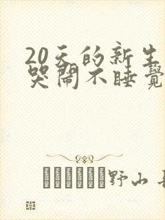 20天的新生儿哭闹不睡觉