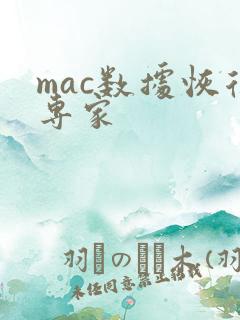 mac数据恢复专家