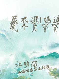 尿不湿l码适合几个月宝宝