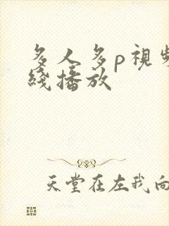 多人多p视频在线播放