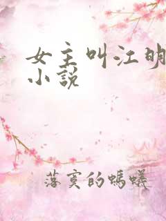 女主叫江明月的小说