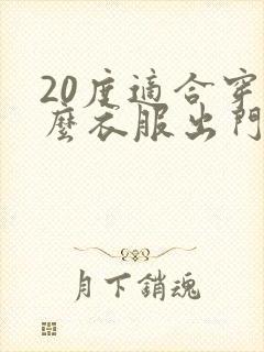 20度适合穿什么衣服出门