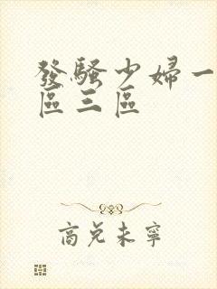 发骚少妇一区二区三区