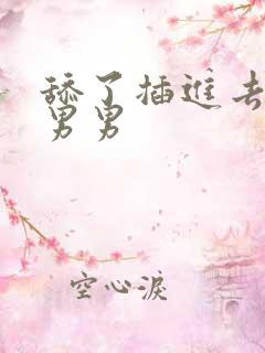 舔了插进去小说男男