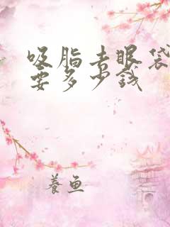 吸脂去眼袋手术要多少钱