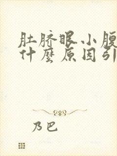 肚脐眼小腹疼是什么原因引起的