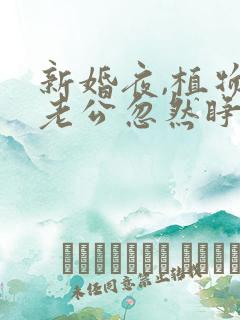 新婚夜,植物人老公忽然睁开眼完整版