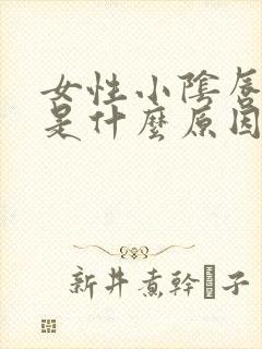 女性小阴唇肥大是什么原因造成的