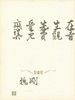 恋爱先生在线全集免费观看电视剧