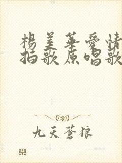 杨美华爱情十八拍歌原唱歌曲