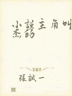 小说主角叫李伟杰的