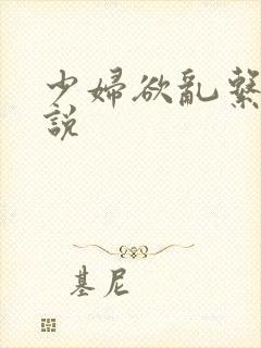 少妇欲乱系列小说