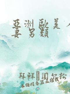 亚洲 欧美 人妻 另类