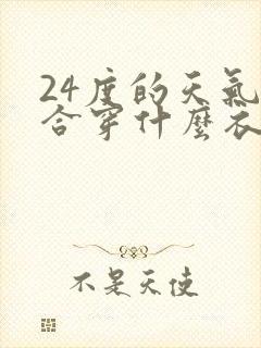 24度的天气适合穿什么衣服