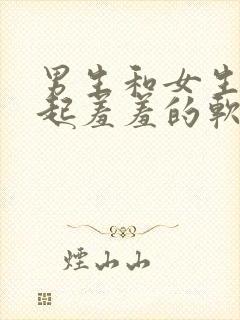 男生和女生在一起羞羞的软件