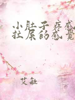 小肚子疼感觉想拉屎的感觉咋回事