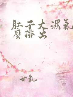 肚子大湿气重怎么排出