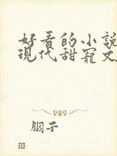 好看的小说言情现代甜宠文