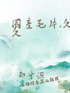 国产毛片,久久久