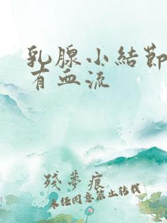 乳腺小结节3类有血流