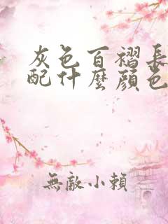 灰色百褶长裙搭配什么颜色上衣好看