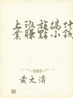 上班族搞什么副业赚点小钱