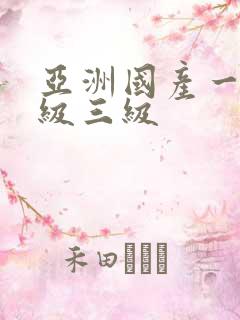 亚洲国产一级二级三级