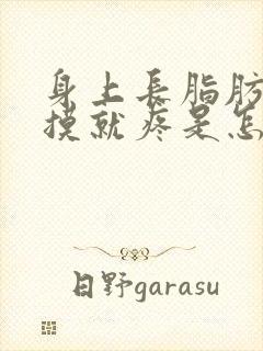 身上长脂肪瘤一摸就疼是怎么回事