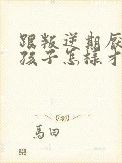 跟叛逆期厌学的孩子怎样才能好沟通