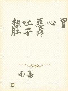 想吐恶心冒虚汗肚子疼