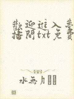 欢迎进入梦魇直播间txt免费阅读