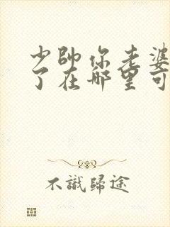 少帅你老婆又跑了在哪里可以看免费的