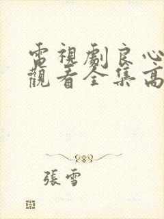 电视剧良心免费观看全集高清