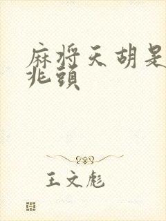 麻将天胡是什么兆头