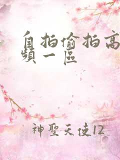 自拍偷拍高清视频一区