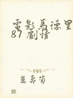 电影马德里1987 剧情