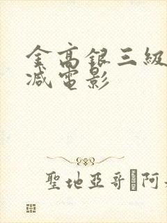 金高银三级无删减电影
