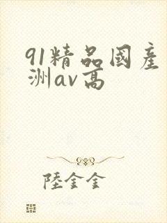 91精品国产亚洲av高