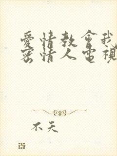 爱情教会我之秘密情人电视剧