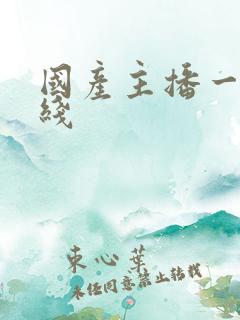 国产主播一区在线