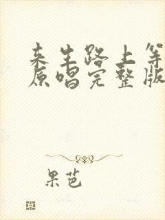 来生路上等着你原唱完整版