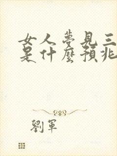 女人梦见三只狗是什么预兆