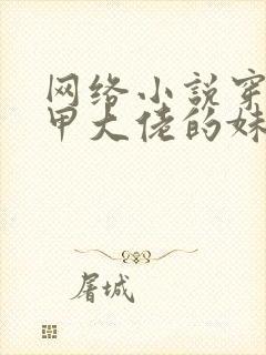 网络小说穿成马甲大佬的妹妹